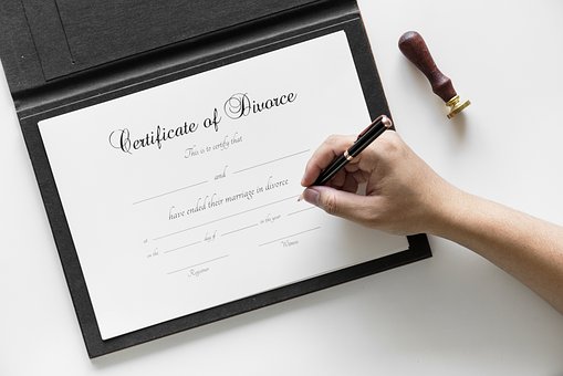 divorce certificate